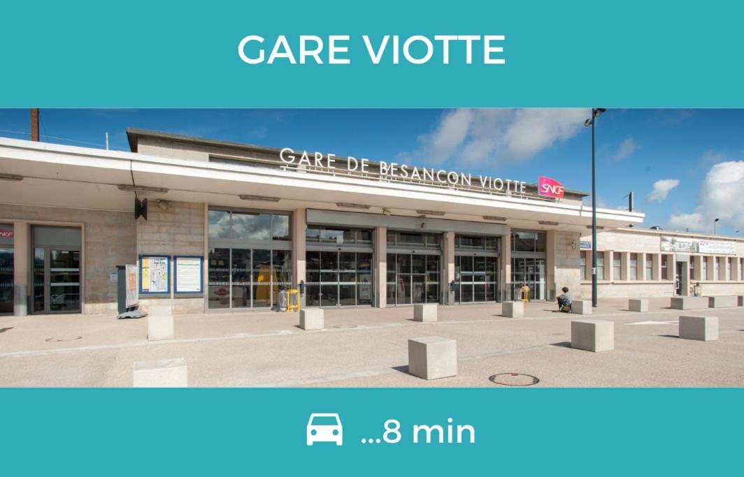 Nouveau - Grande Terrasse - L'Horloge - Calme - Home-One เบอซองซง ภายนอก รูปภาพ